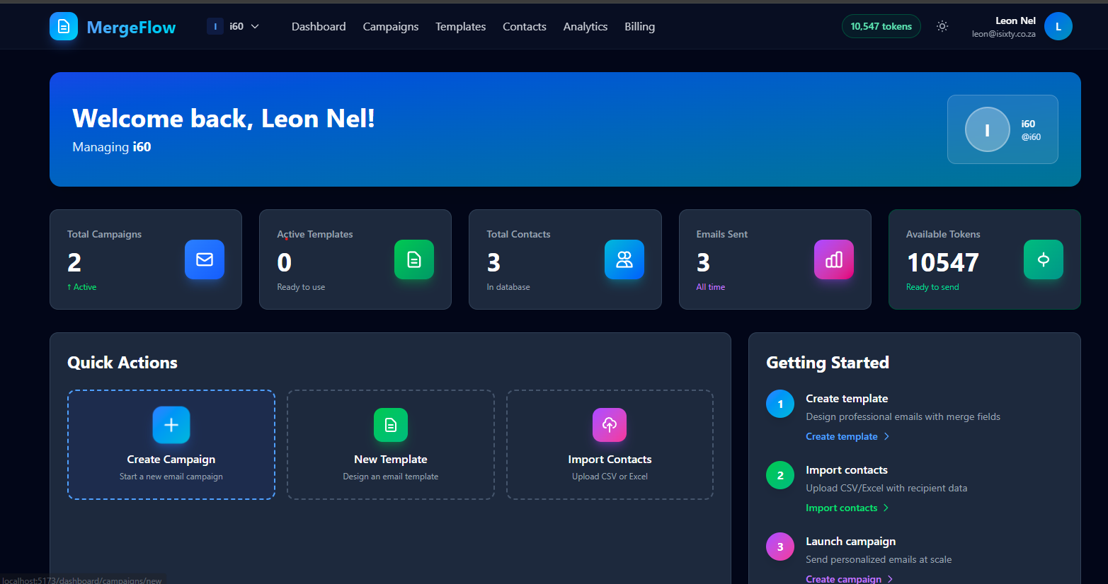 MergeFlow — Personalized Email Campaigns at Scale